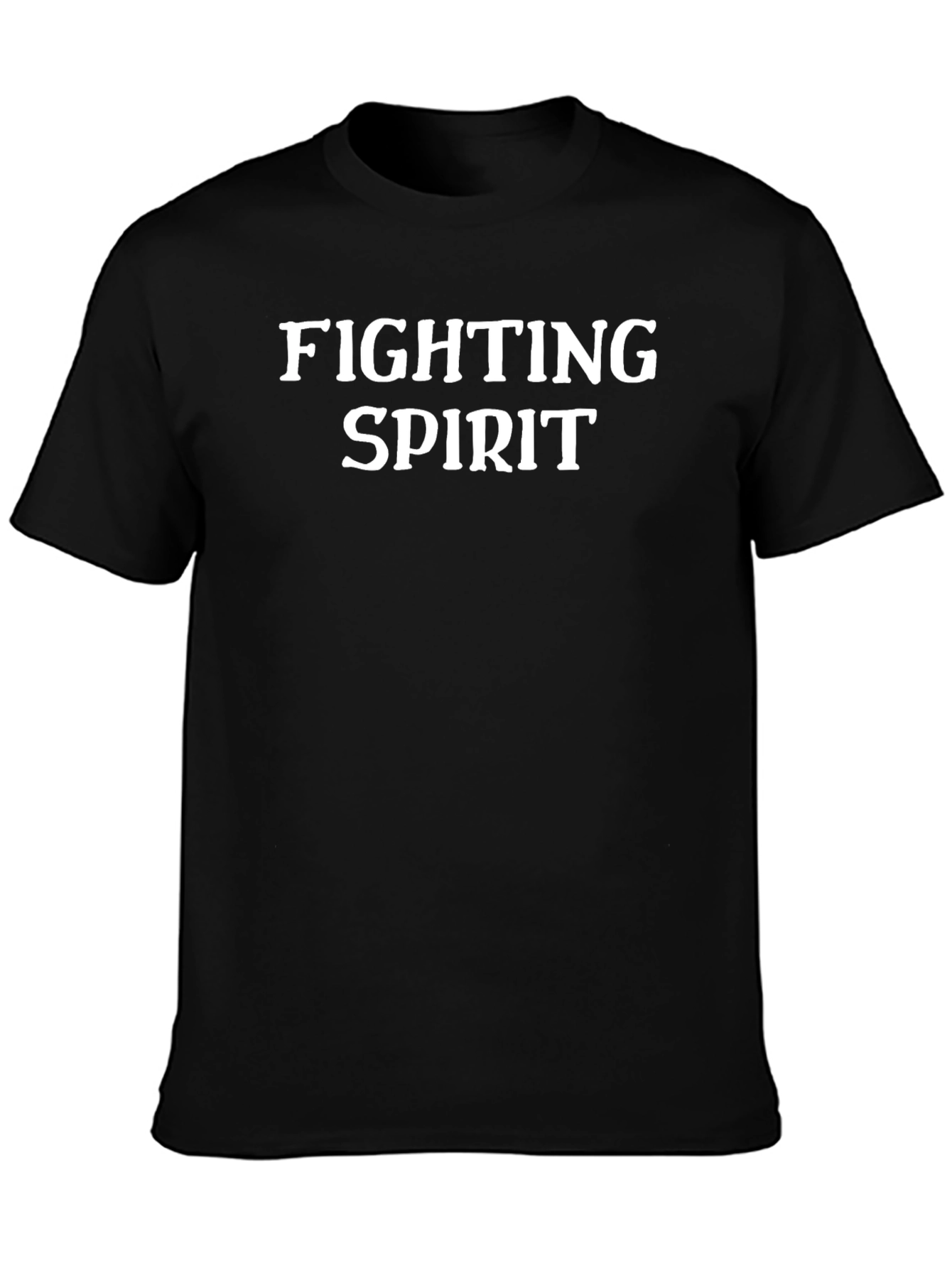 Fighting Spirit Graphic T-Shirt - Motivational Design