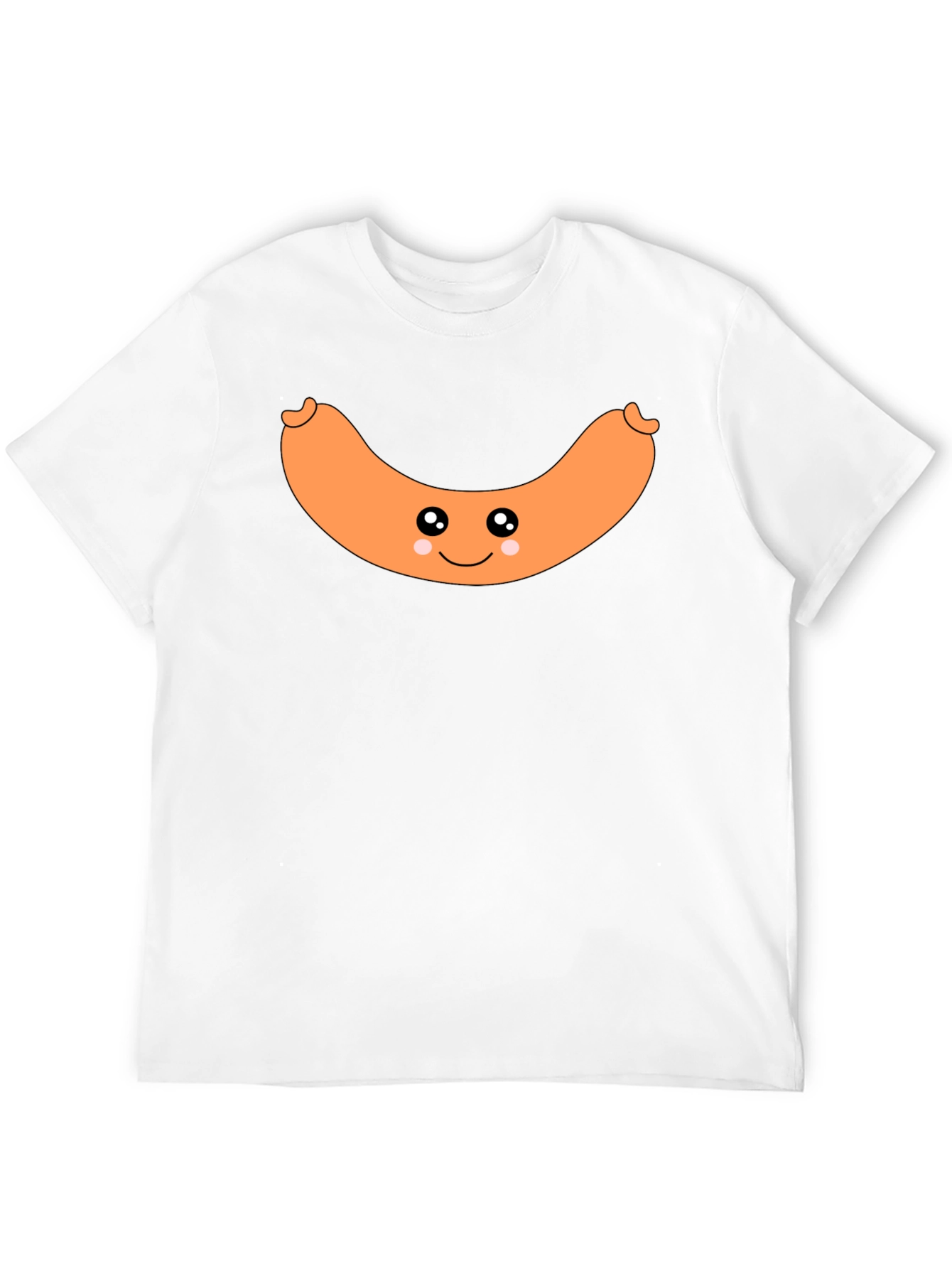 Kawaii Sausage T-Shirt - Funny Foodie Tee