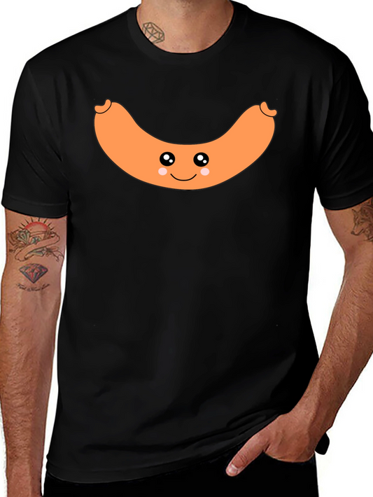 Kawaii Sausage T-Shirt - Funny Foodie Tee