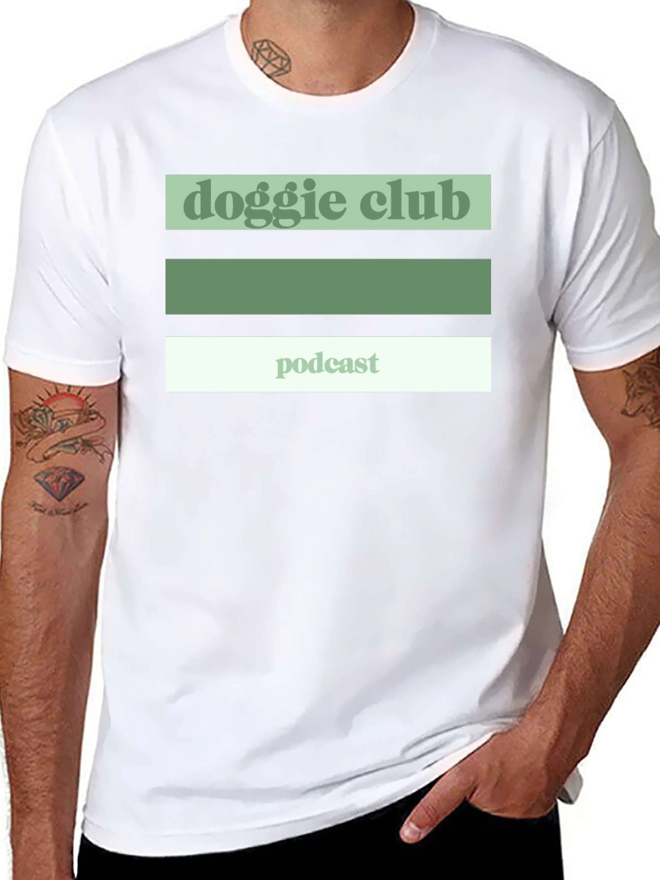 Doggie Club Podcast Graphic Tee
