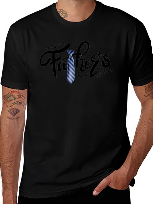Fathers Day Graphic Tee - Black