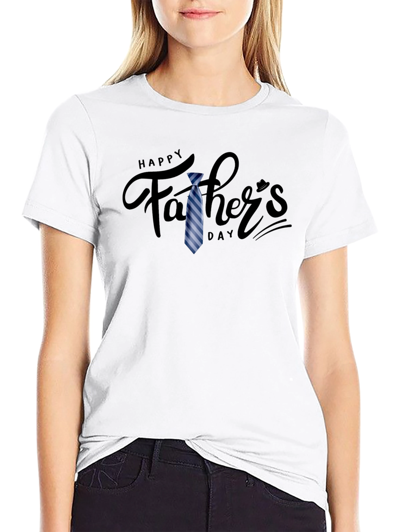 Fathers Day Graphic Tee - Black