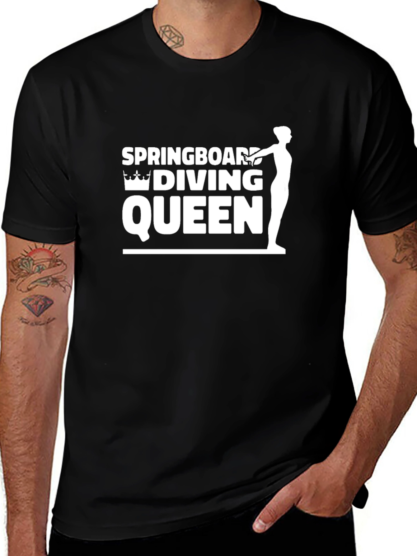 Springboard Diving Queen T-Shirt