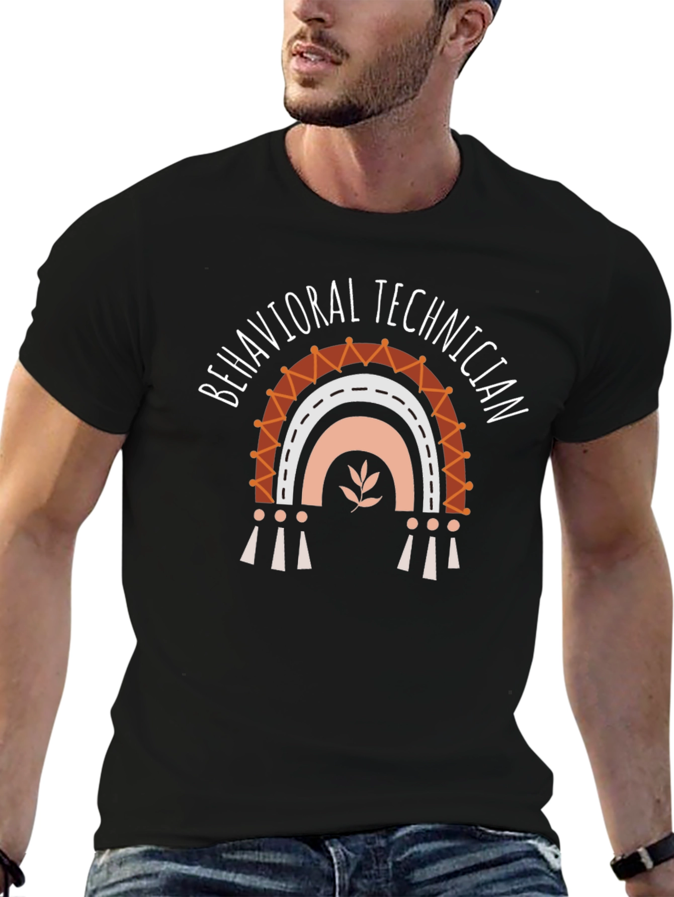 Behavioral Technician Rainbow T-Shirt