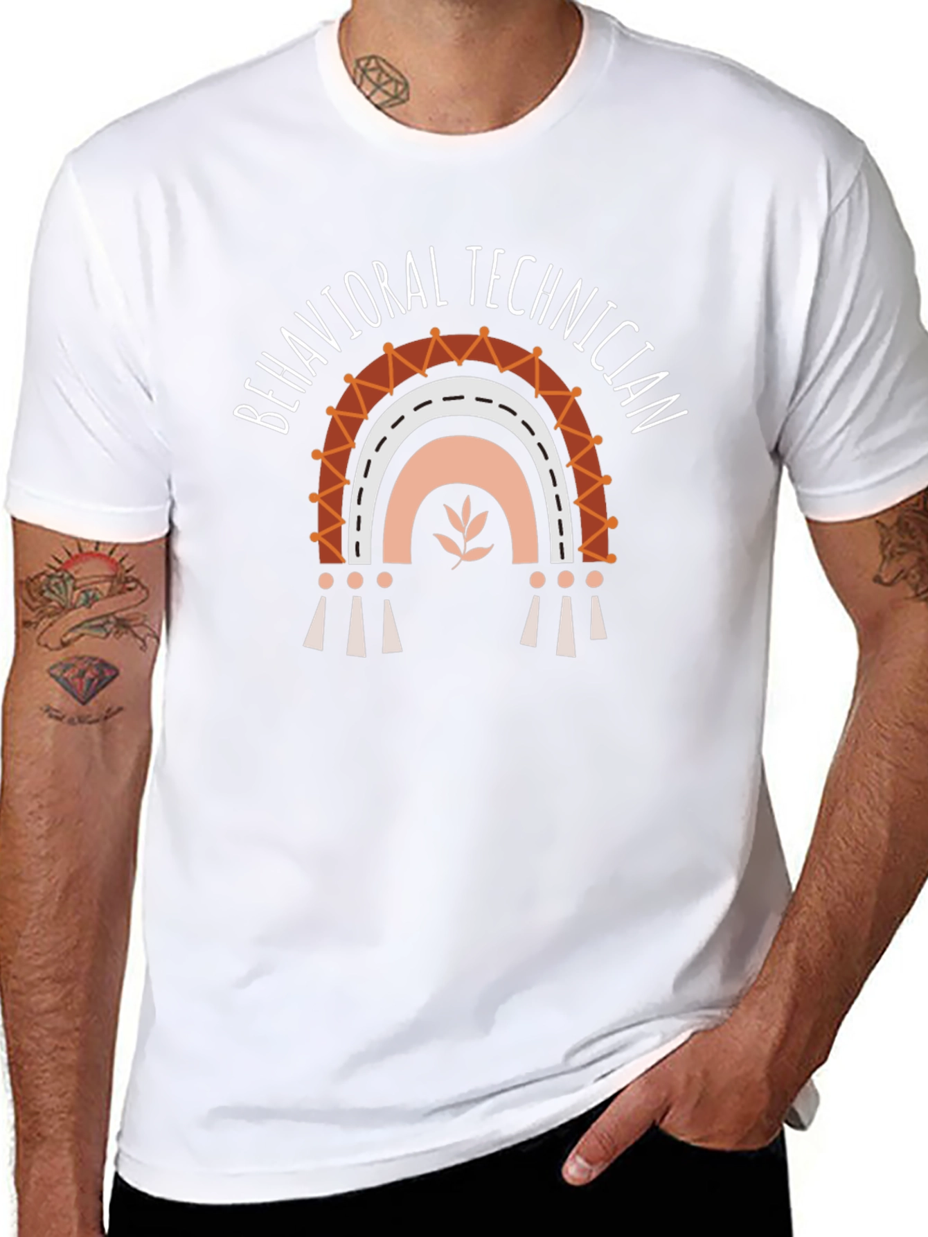 Behavioral Technician Rainbow T-Shirt