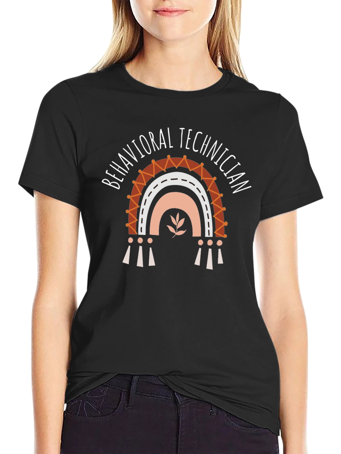 Behavioral Technician Rainbow T-Shirt