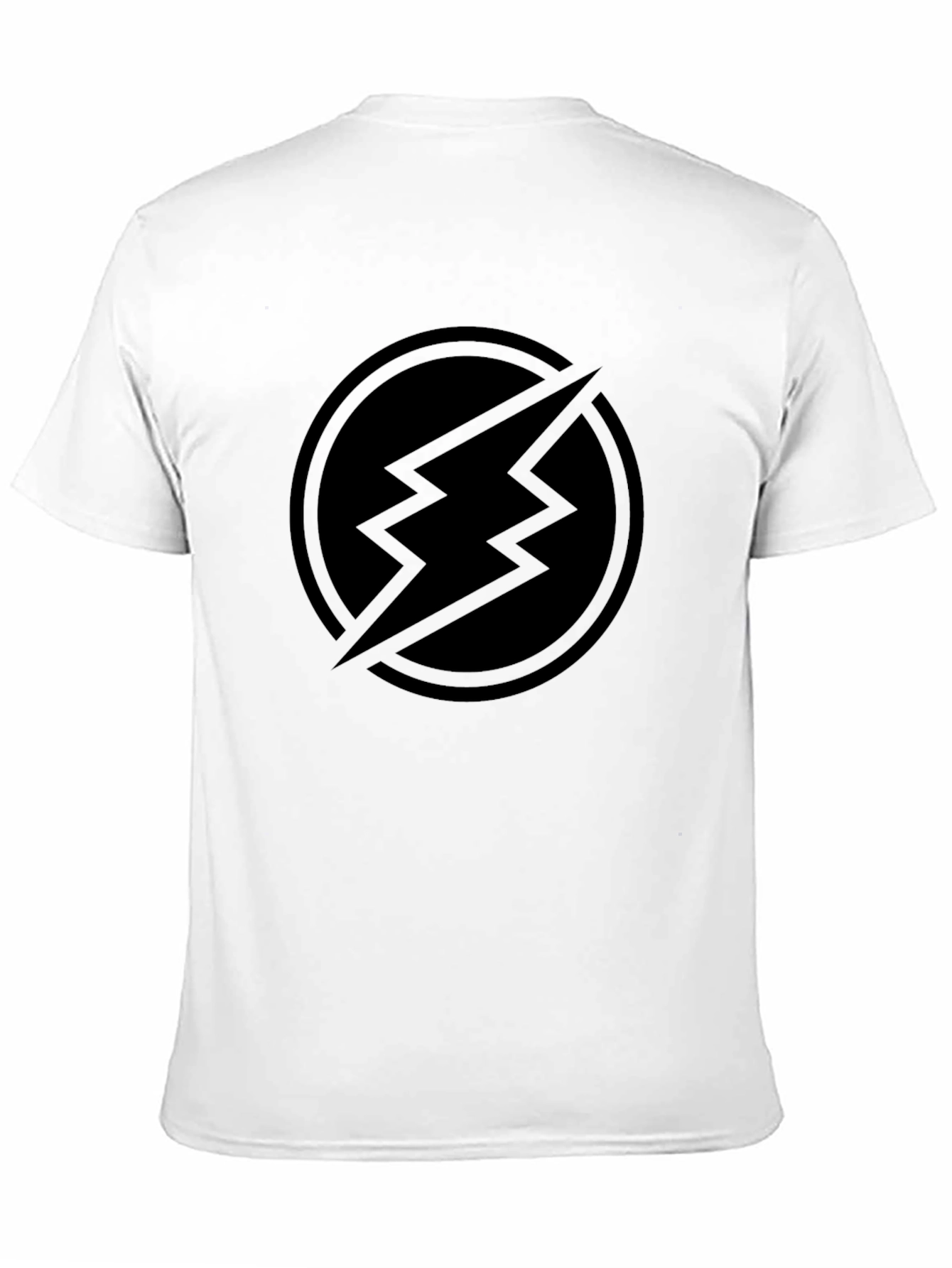 Black Flash Symbol T-Shirt - Dark Superhero Style