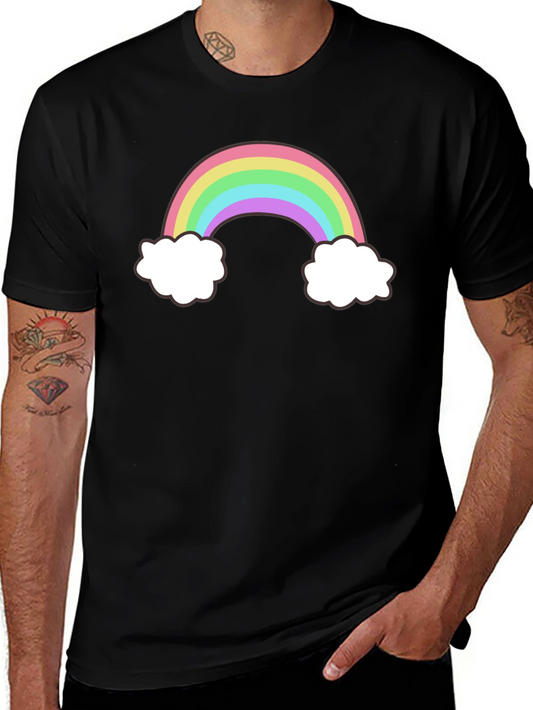 Rainbow & Clouds Graphic Tee