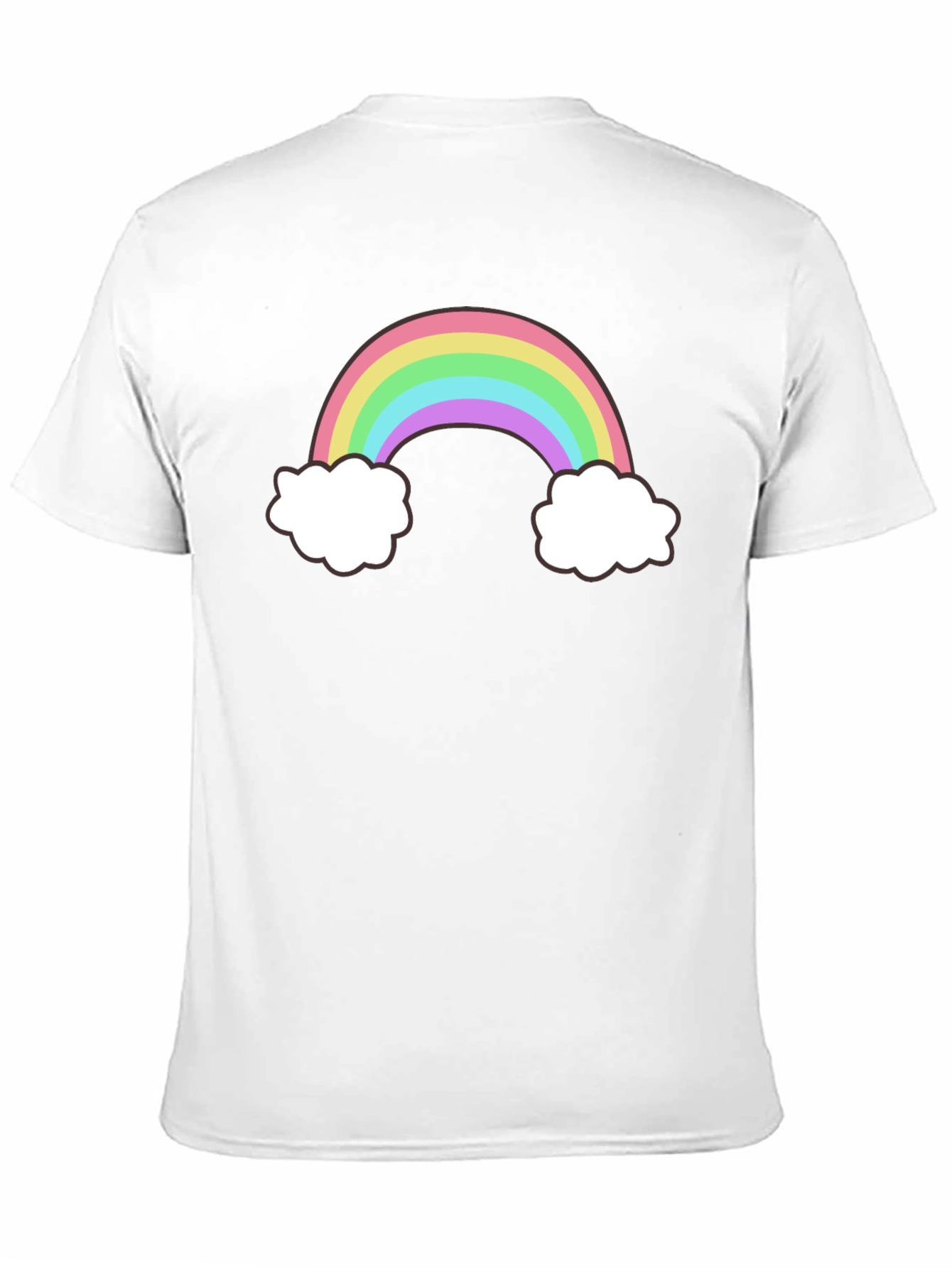 Rainbow & Clouds Graphic Tee