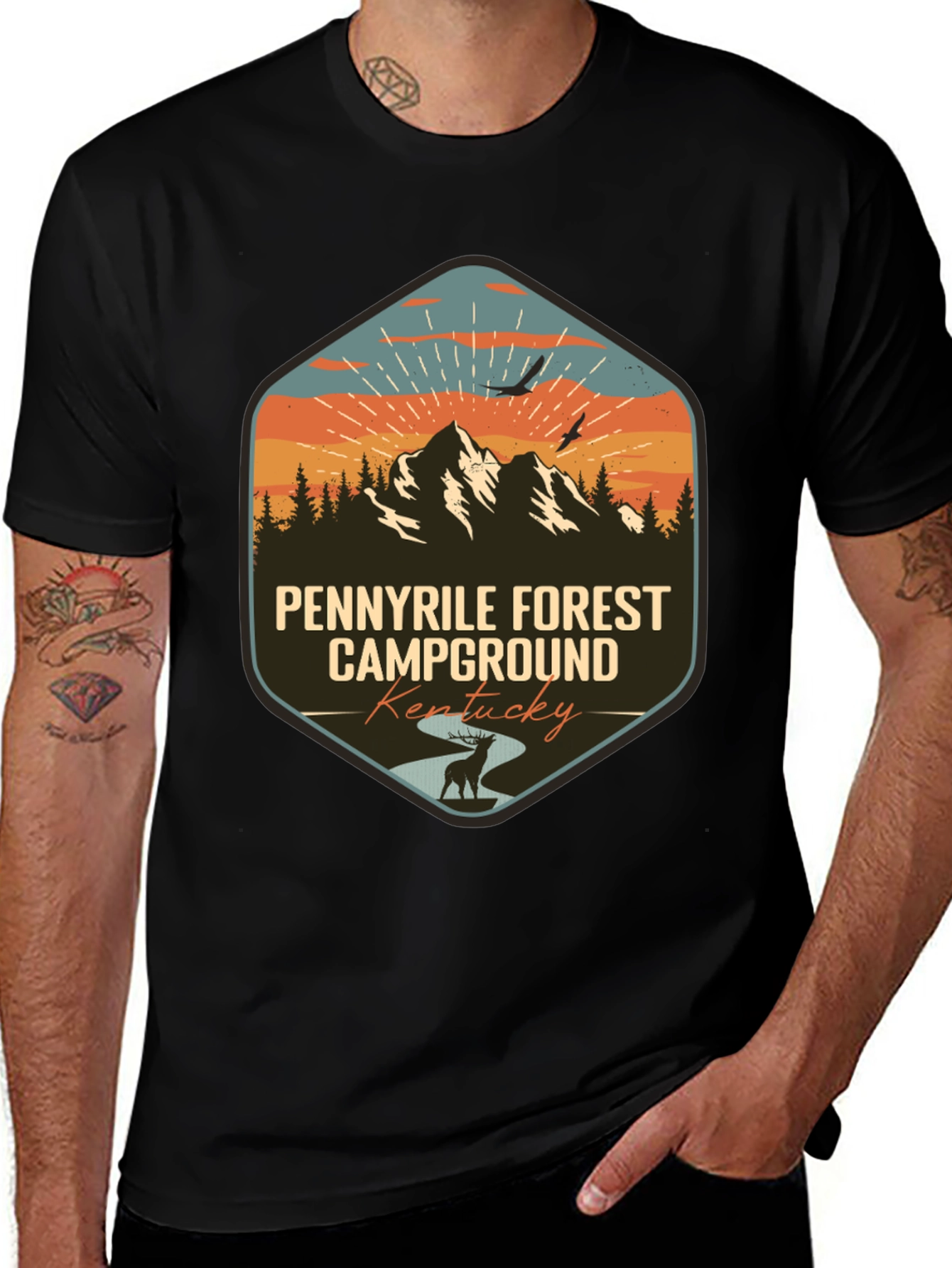 Pennyrile Forest Campground Tee - Kentucky