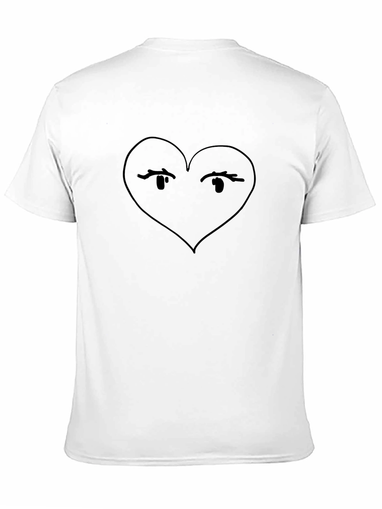 Heart Eyes T-Shirt - Modern Graphic Tee