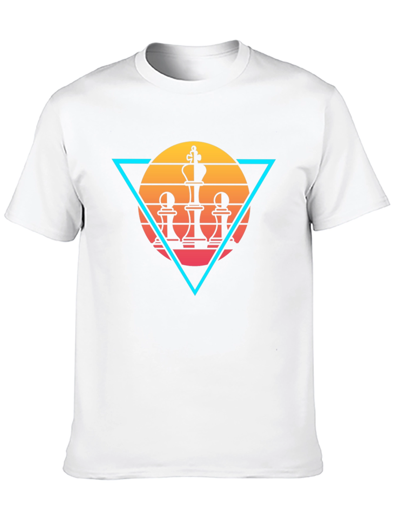 Chess King Graphic Tee - Retro Style