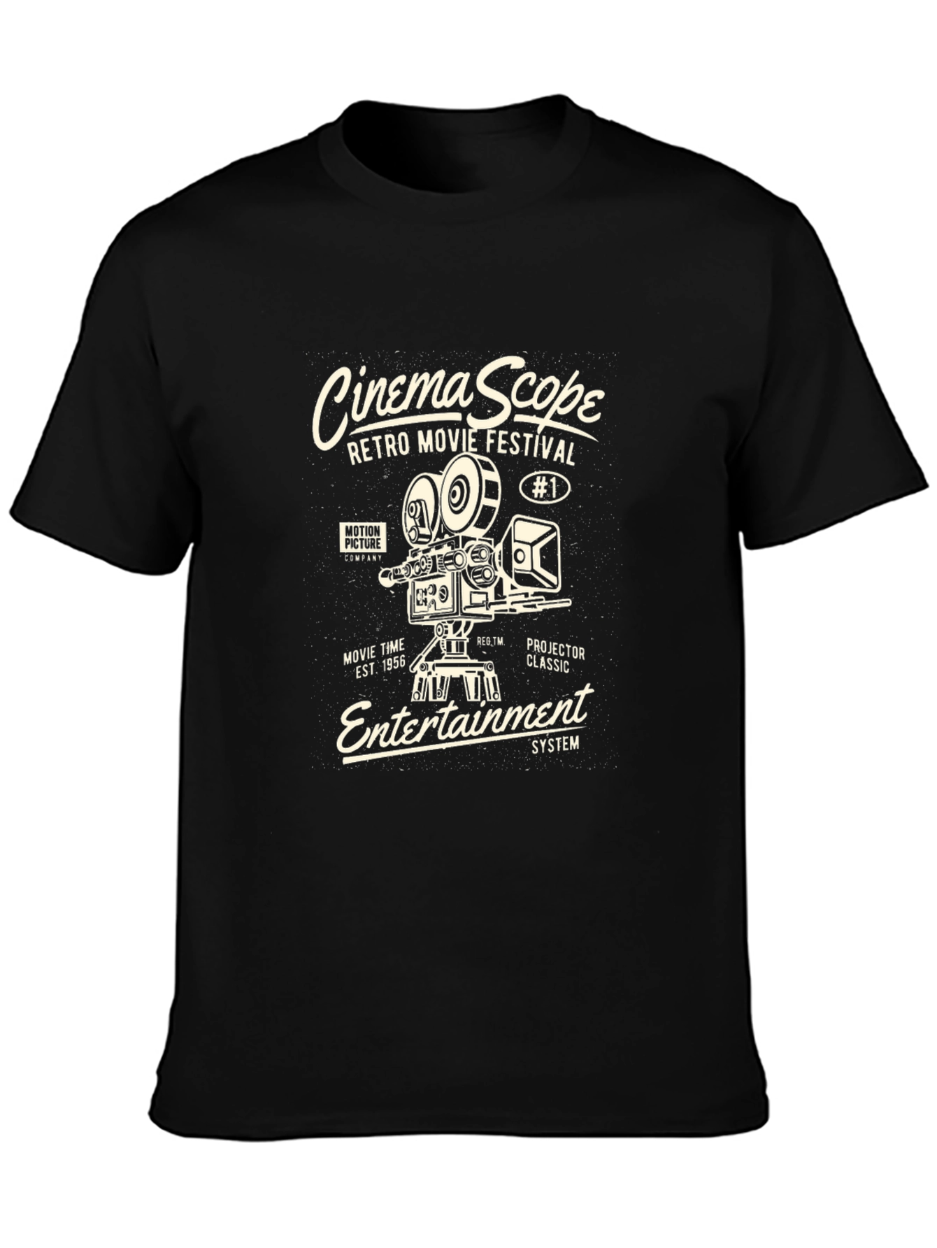 Retro CinemaScope Movie Festival T-Shirt