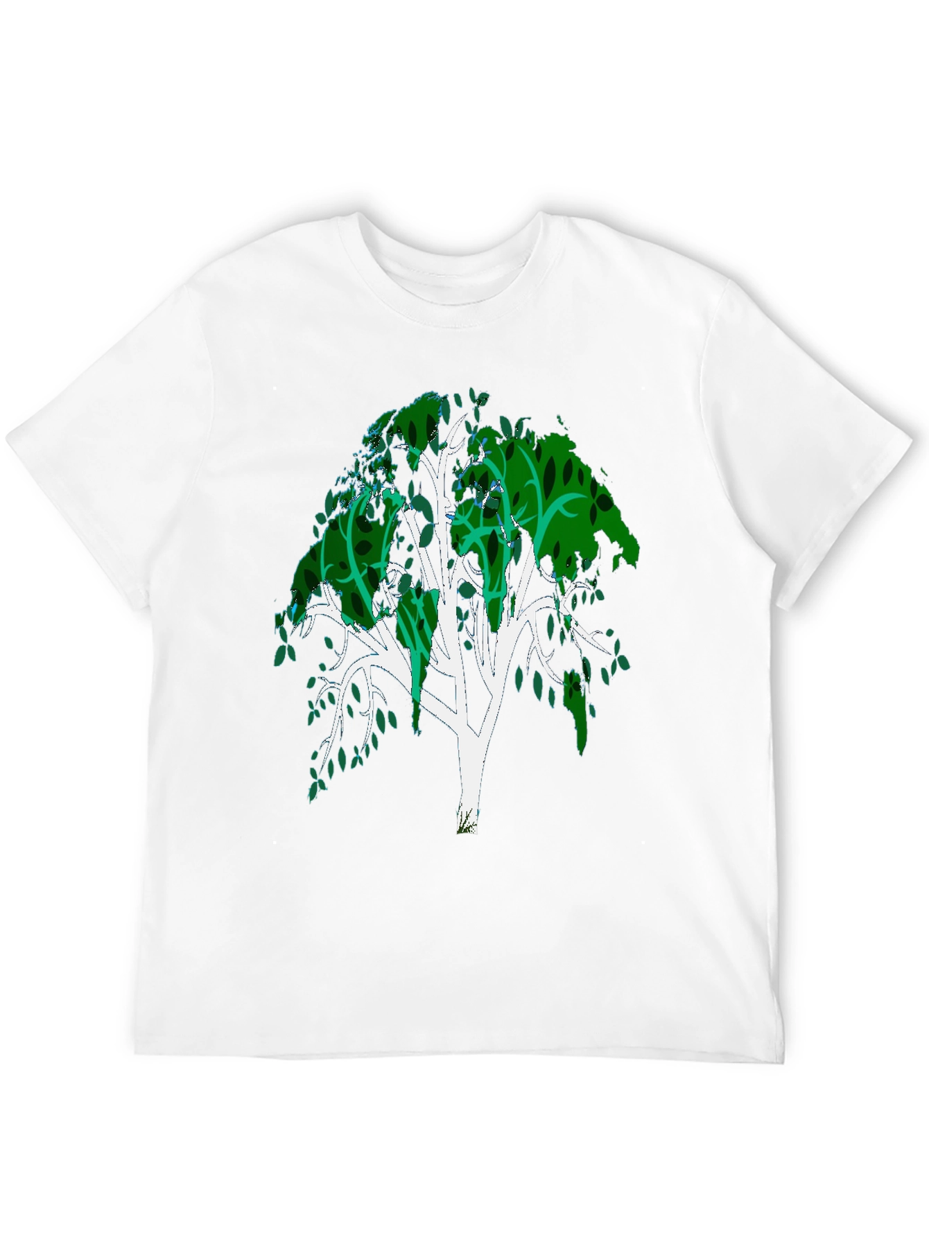 Tree Graphic Tee - Mens Black T-Shirt