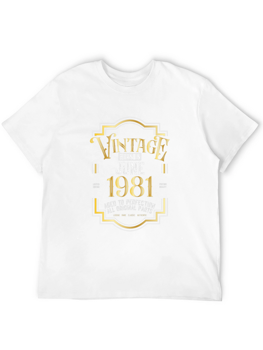Vintage June 1981 Aged T-Shirt