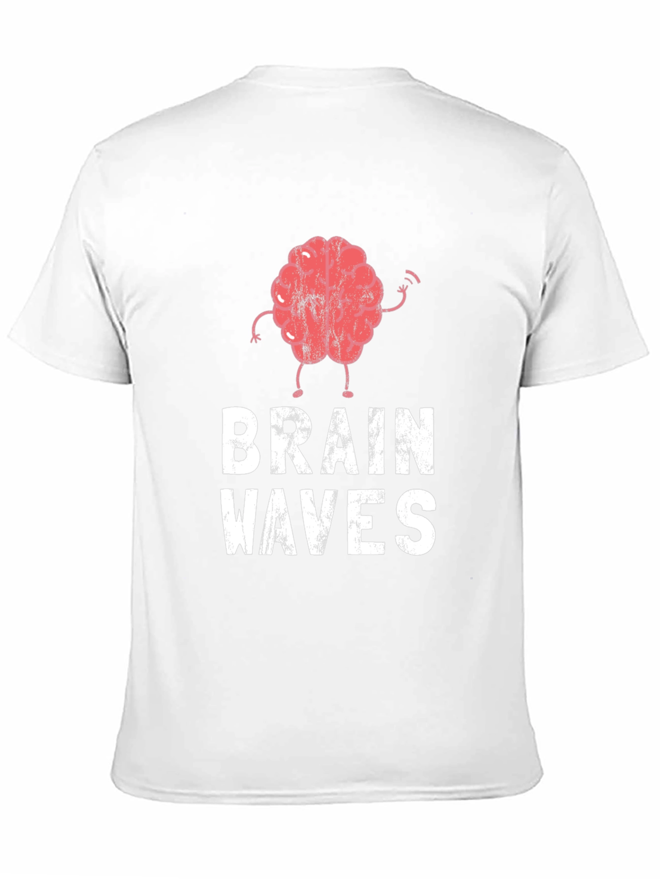 Brain Waves Graphic Tee - Black