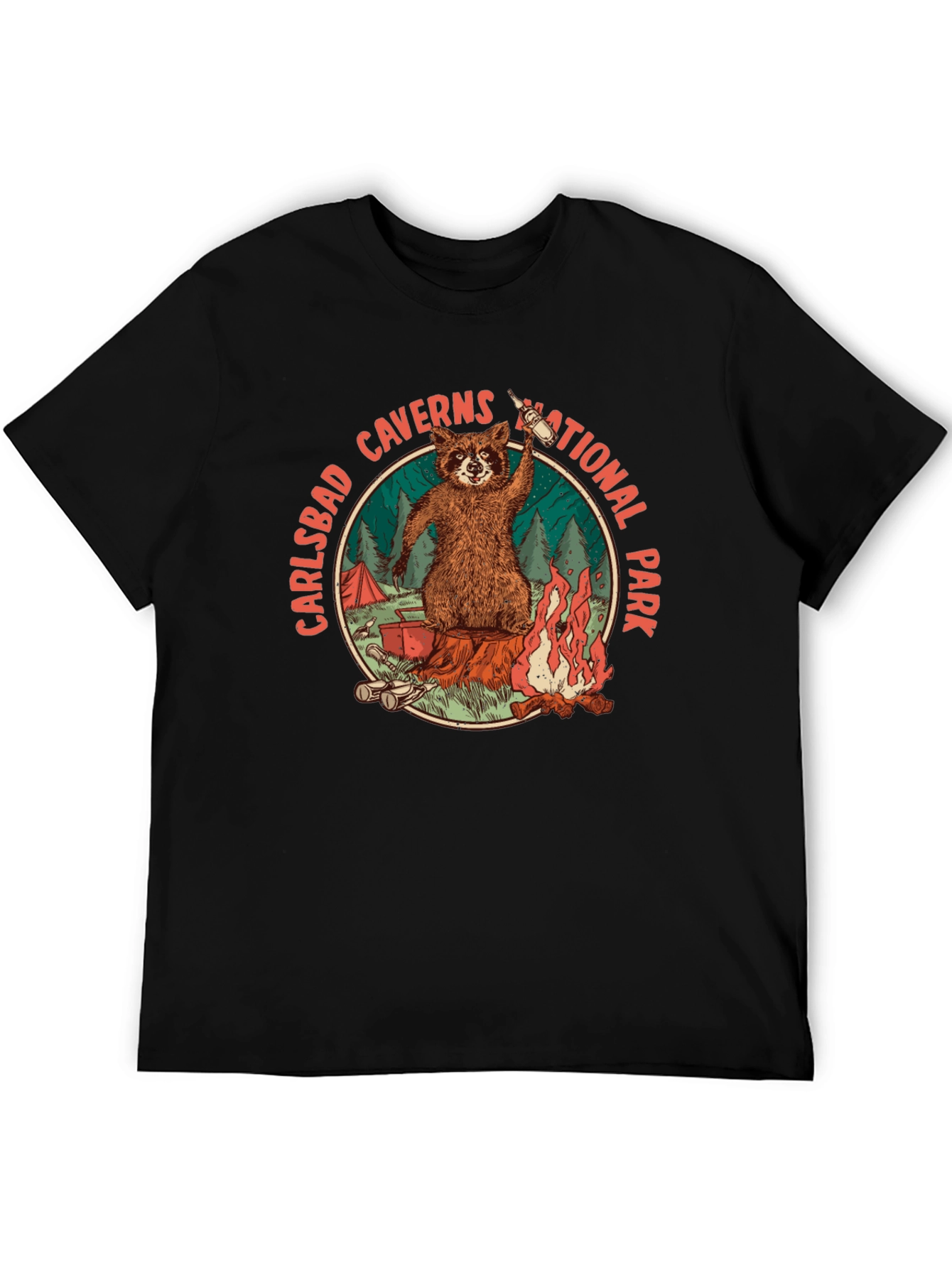 Carlsbad Caverns National Park Raccoon Tee