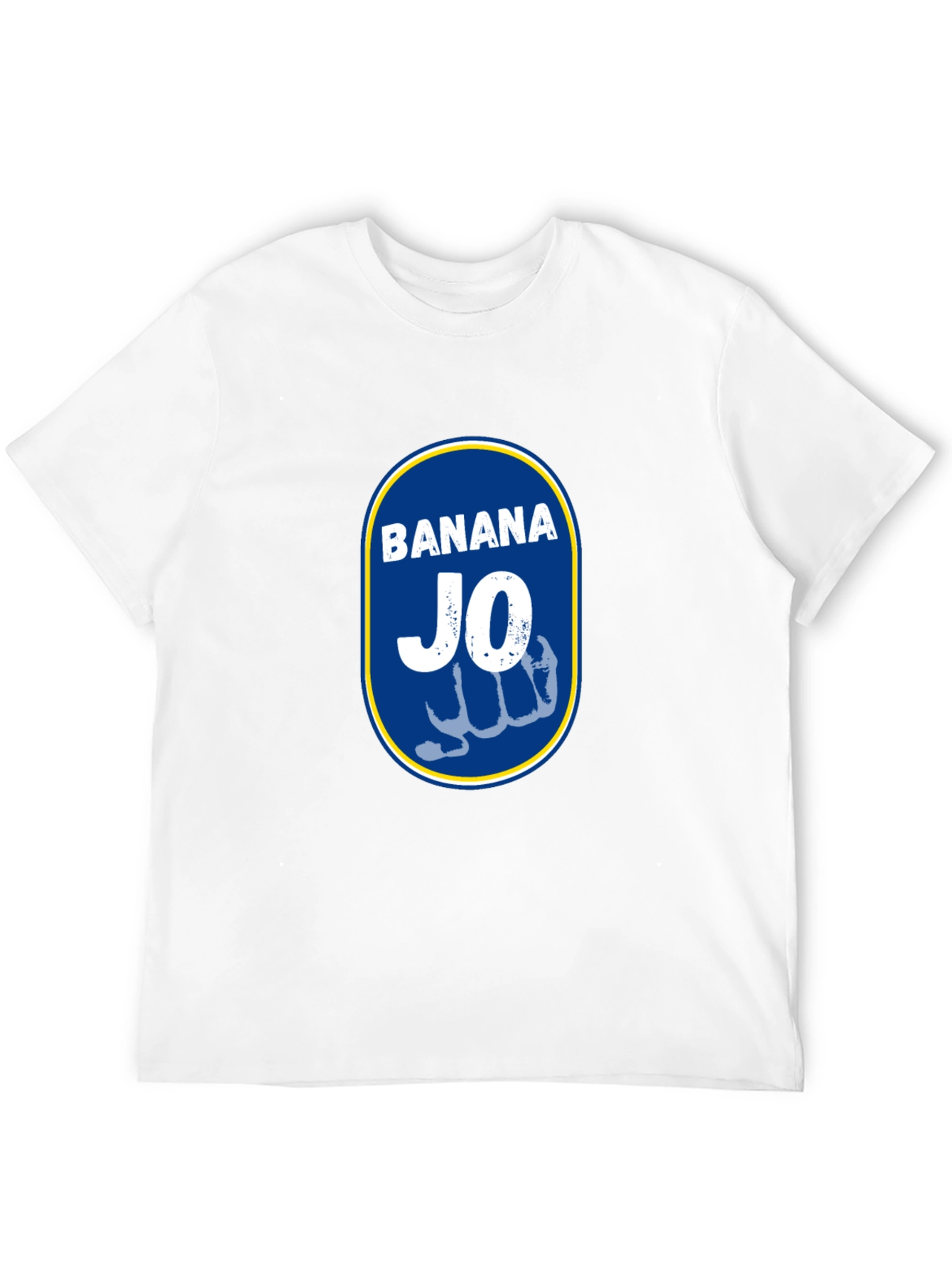 Banana Jo Graphic Tee - Black Cotton T-Shirt