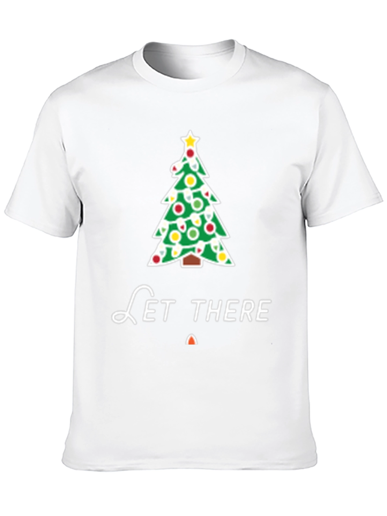 Let There Be Light Christmas T-Shirt
