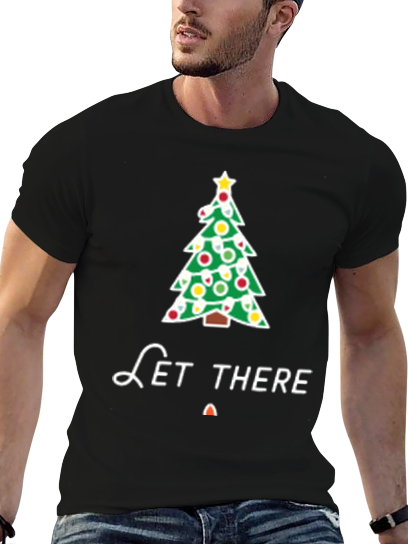 Let There Be Light Christmas T-Shirt