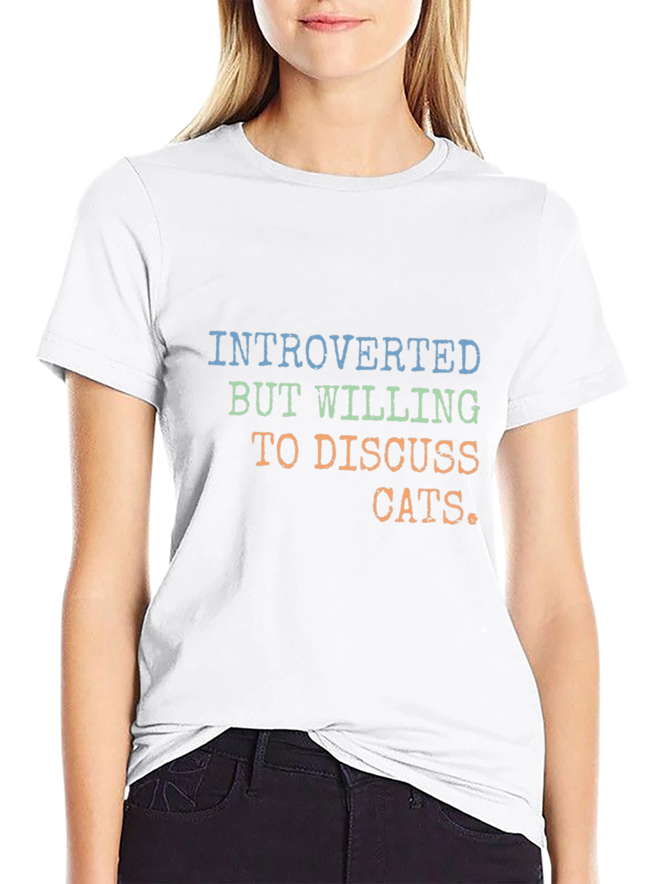 Introverted Cat Lover T-Shirt