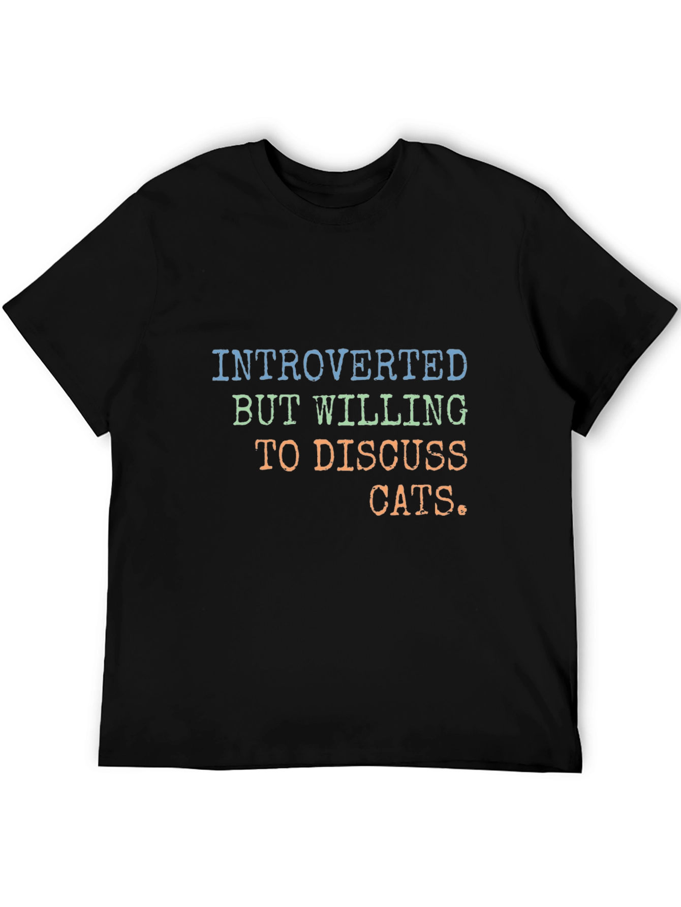 Introverted Cat Lover T-Shirt
