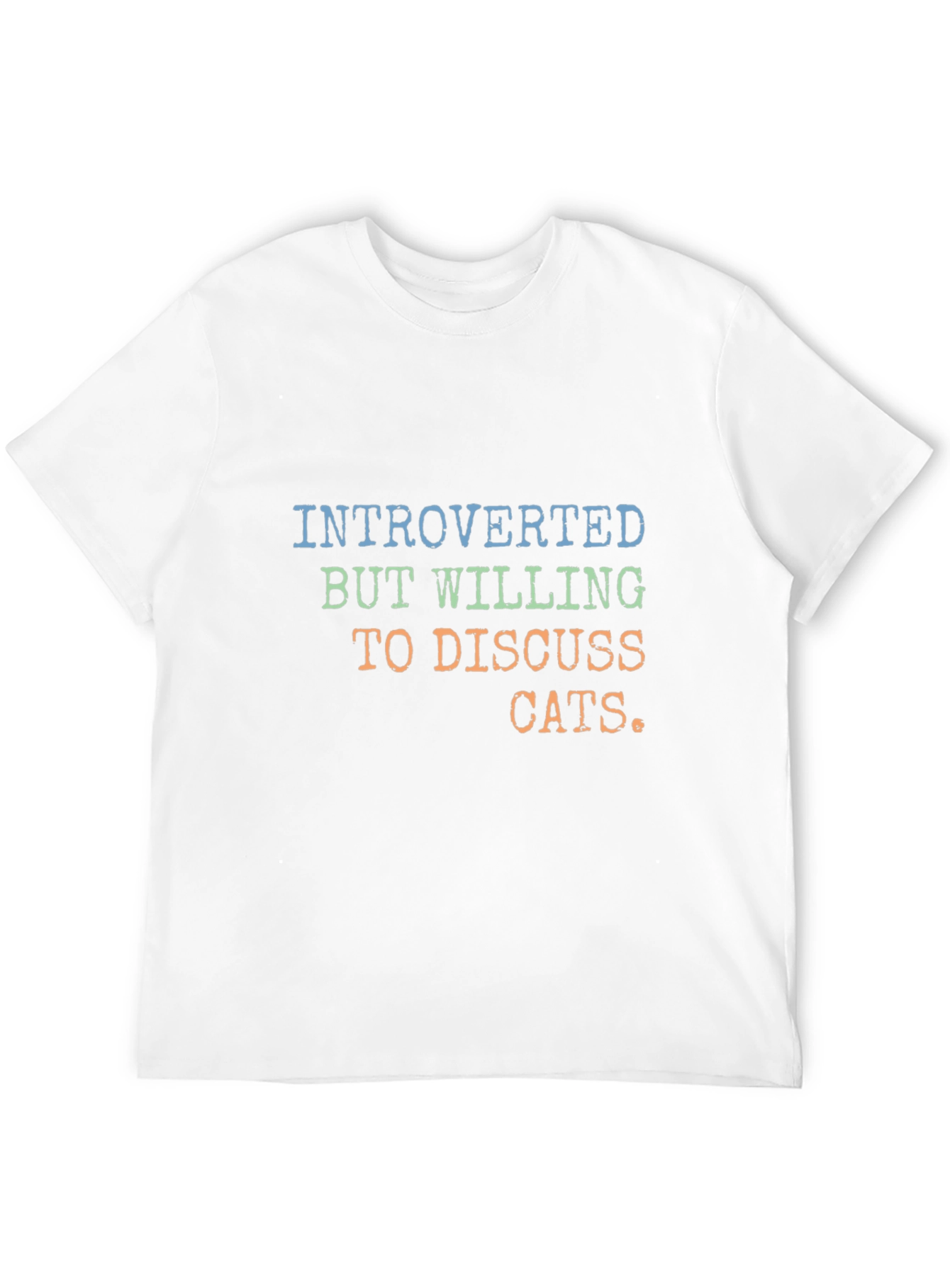 Introverted Cat Lover T-Shirt