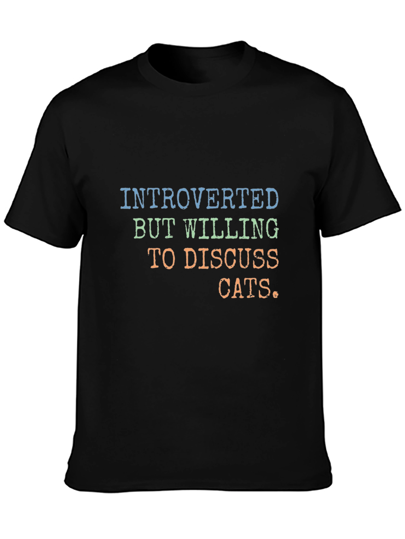Introverted Cat Lover T-Shirt
