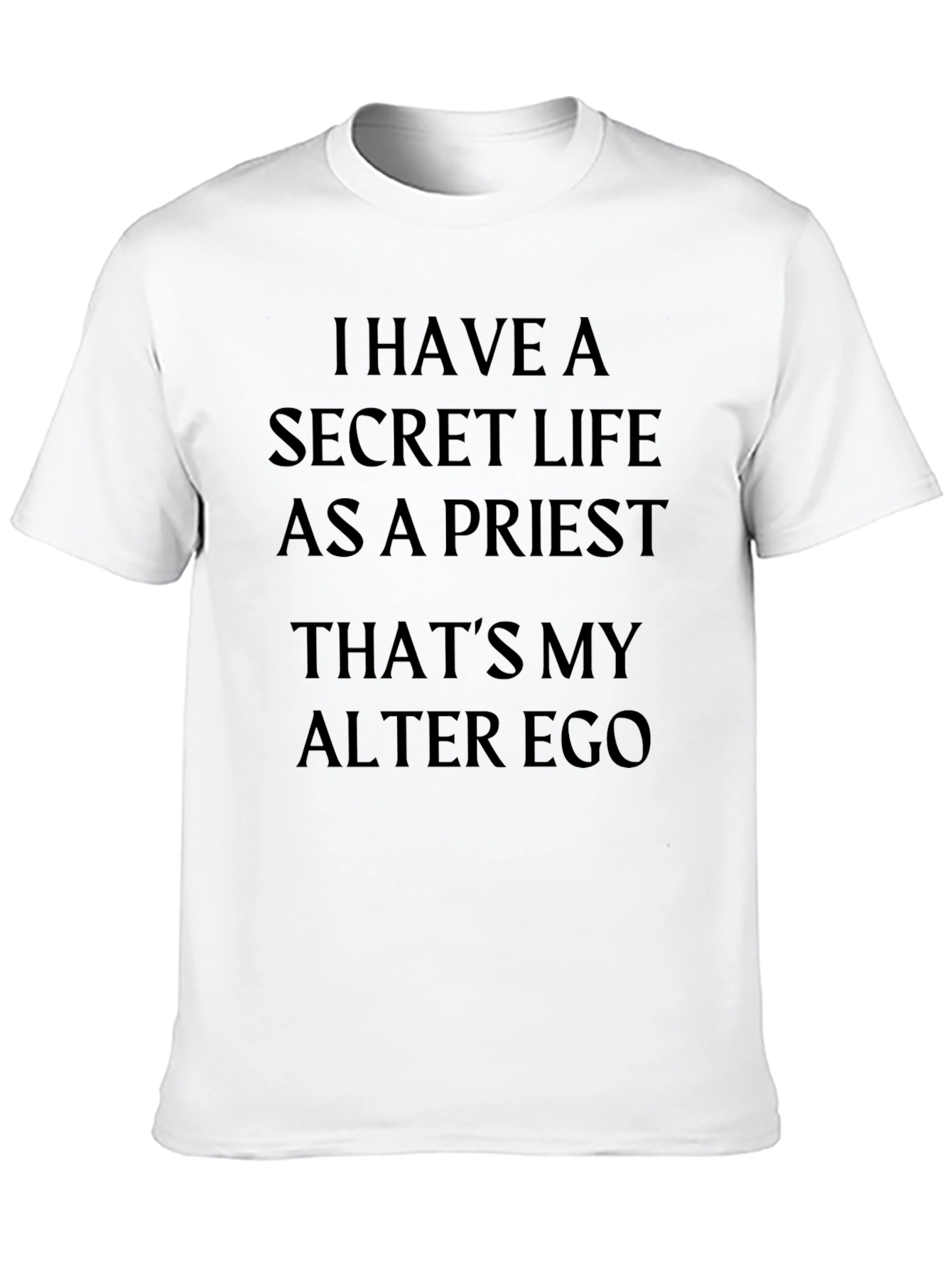 Secret Priest Alter Ego Graphic Tee
