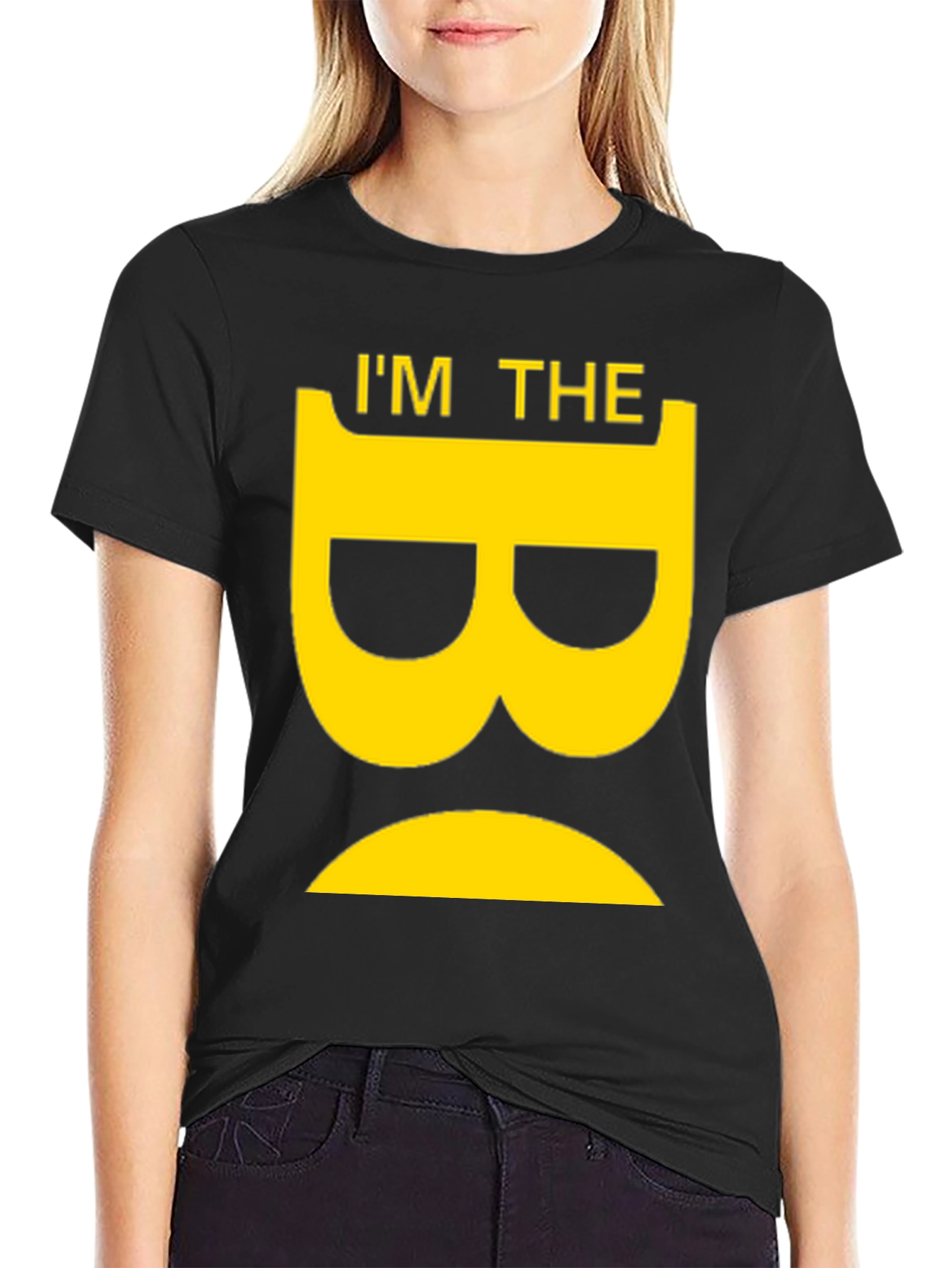 Im The B T-Shirt - Black Novelty Tee