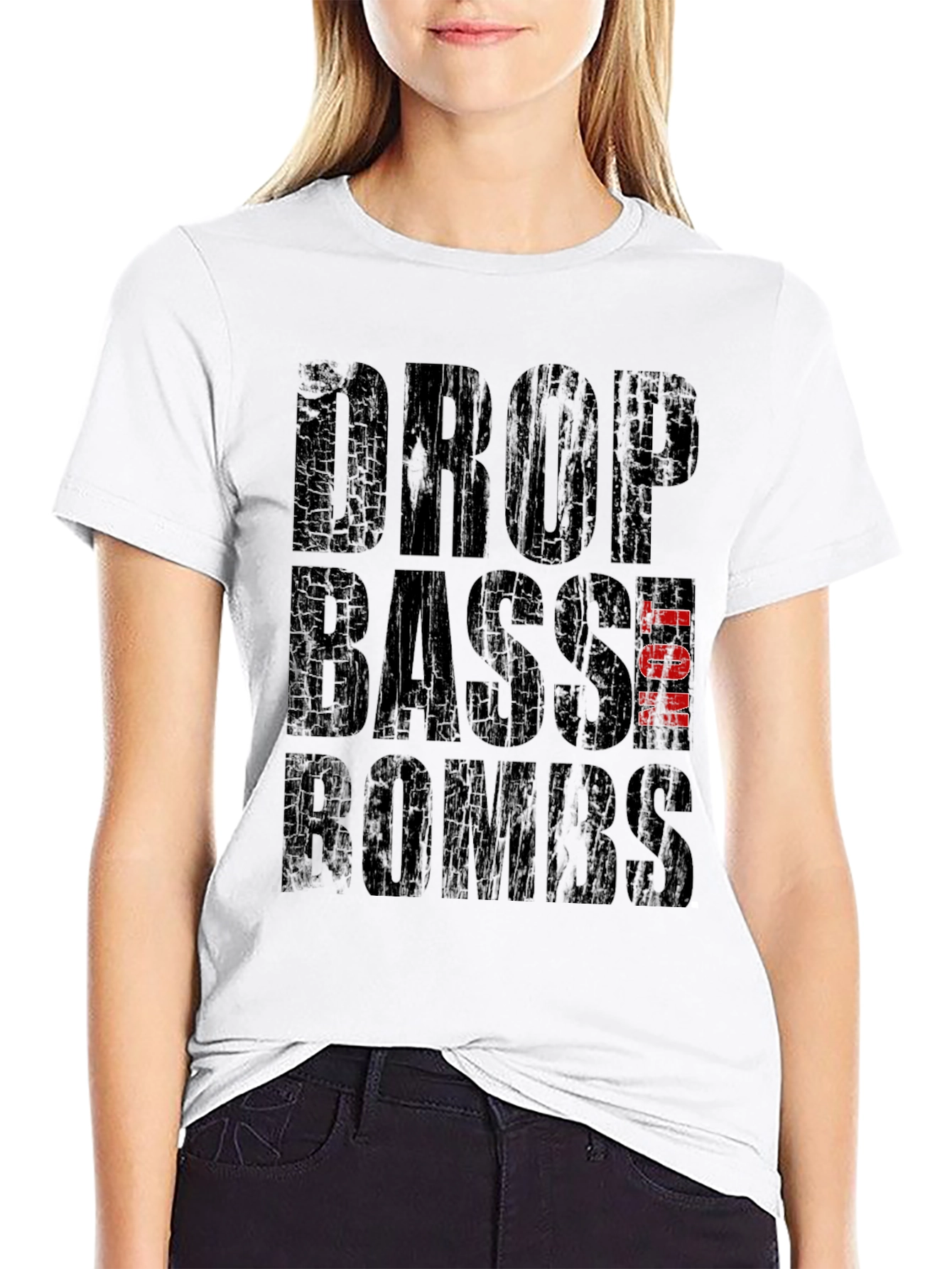 Drop Bass Bombs Graphic Tee - Black