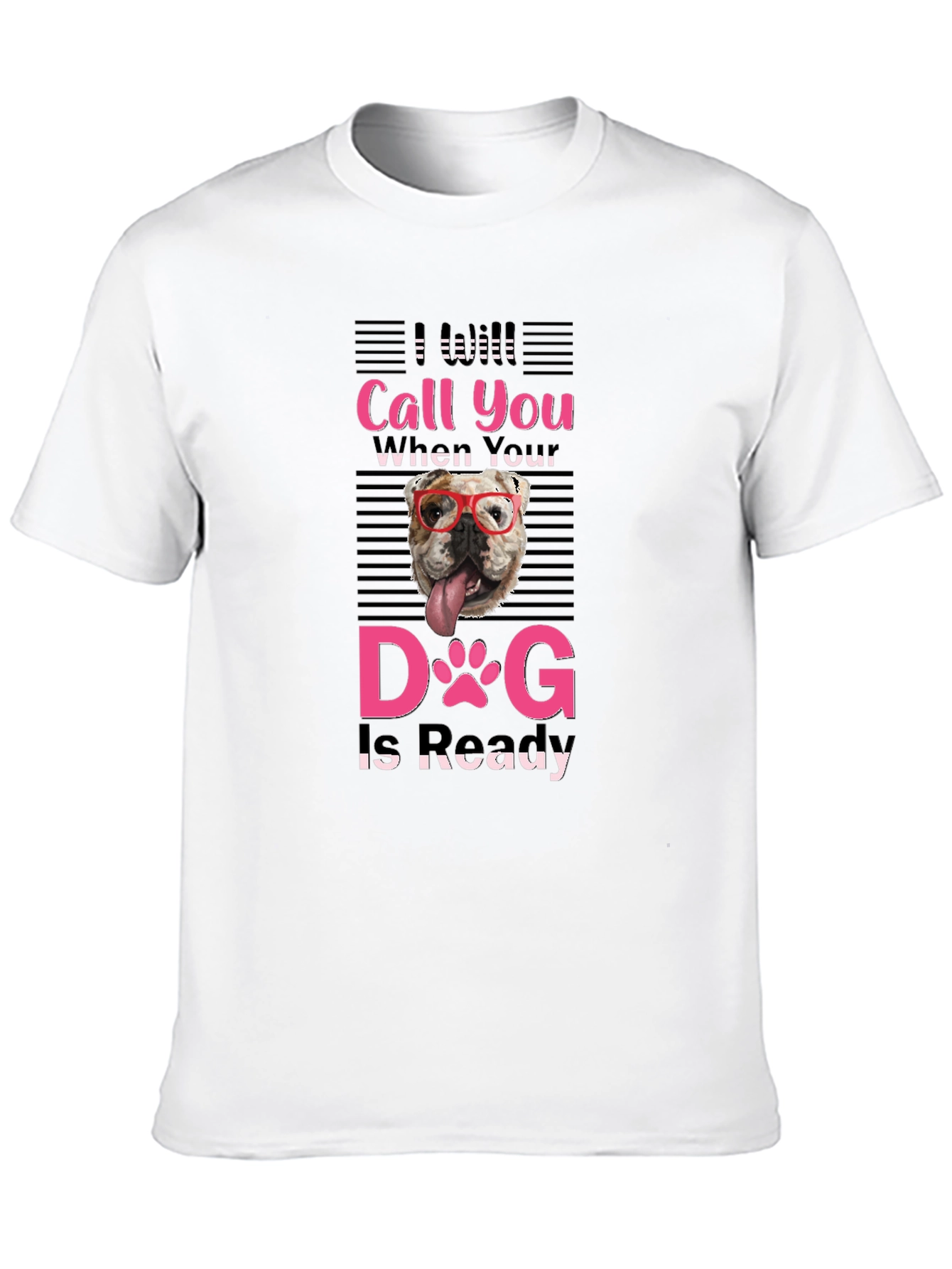 Funny Dog Ready T-Shirt