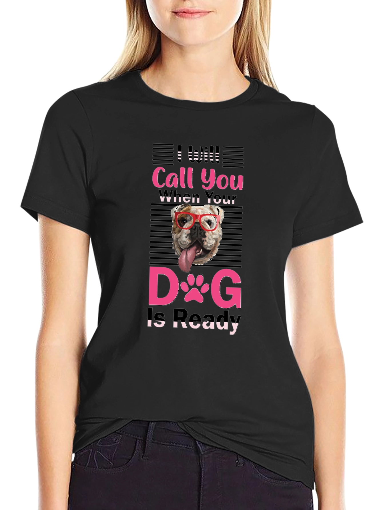 Funny Dog Ready T-Shirt