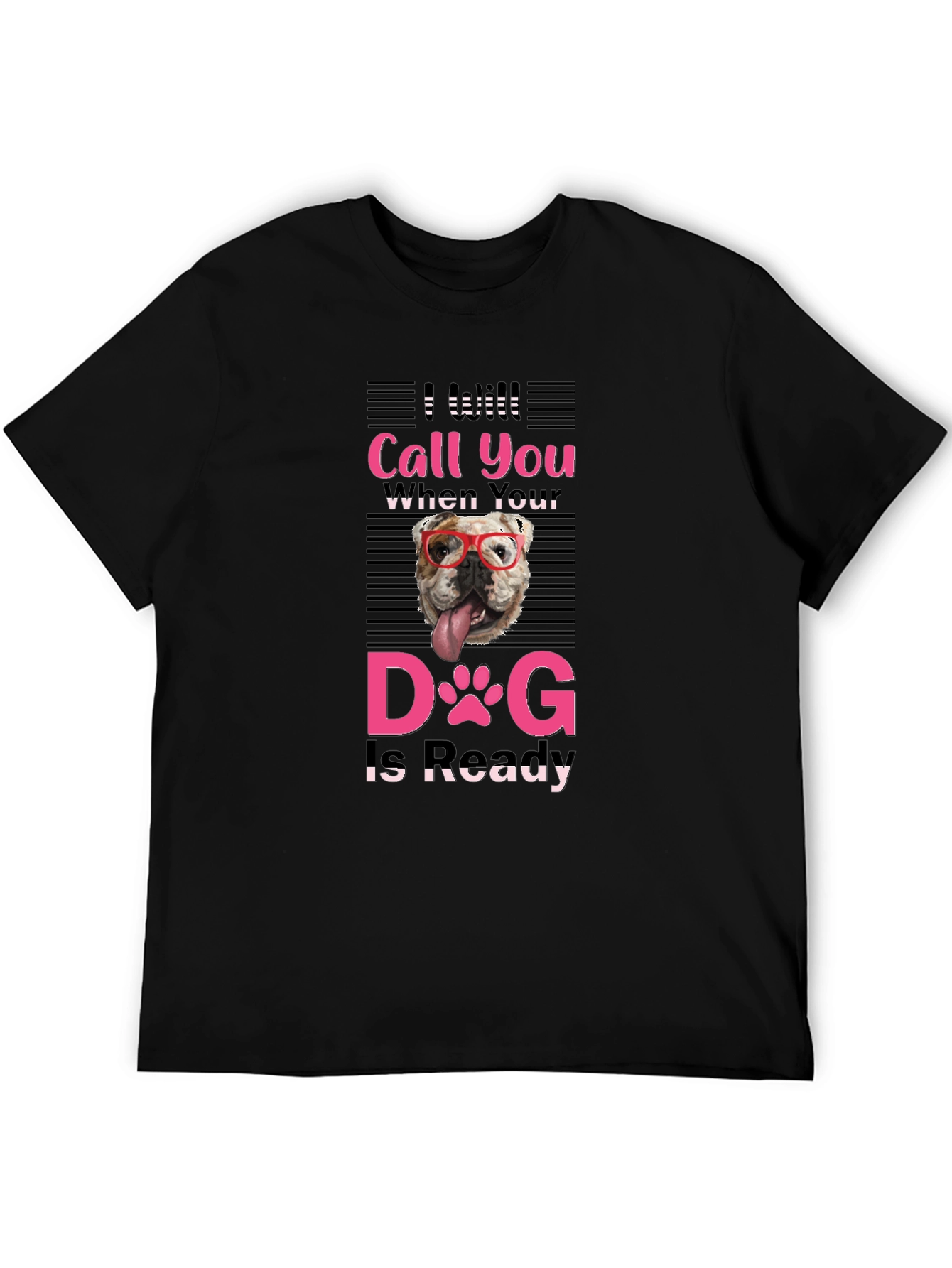 Funny Dog Ready T-Shirt
