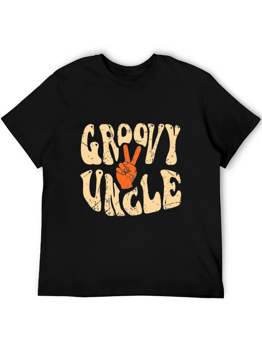 Groovy Uncle T-Shirt - Retro Style