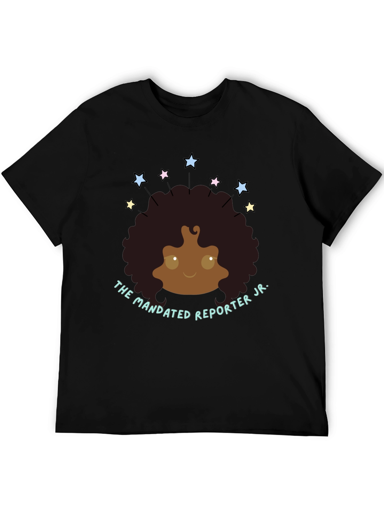 The Mandated Reporter Jr. Black T-Shirt
