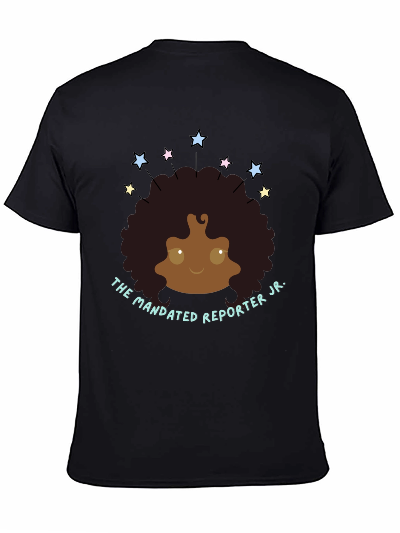 The Mandated Reporter Jr. Black T-Shirt