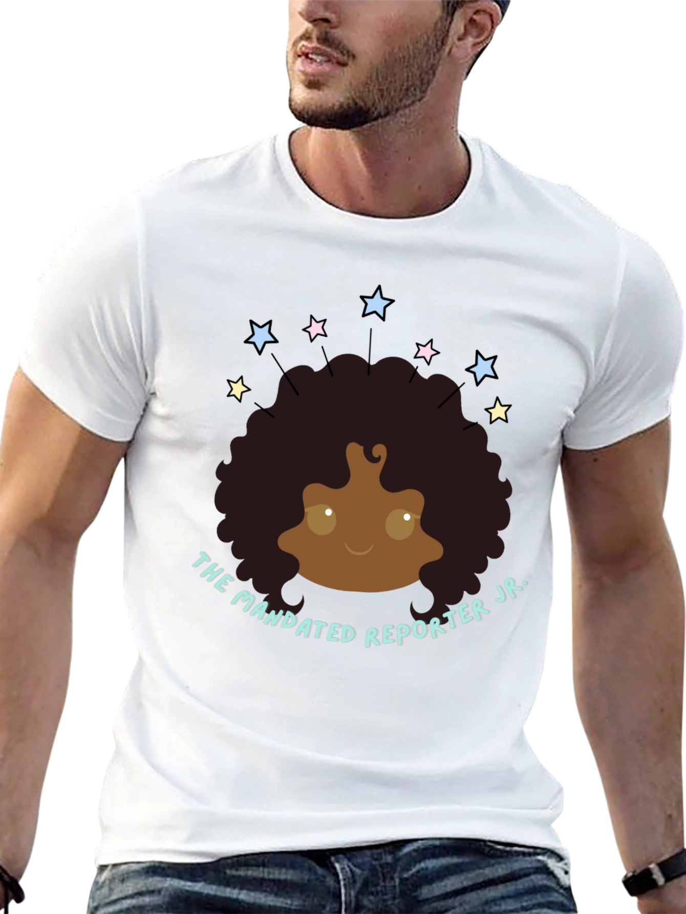 The Mandated Reporter Jr. Black T-Shirt
