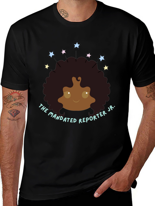 The Mandated Reporter Jr. Black T-Shirt