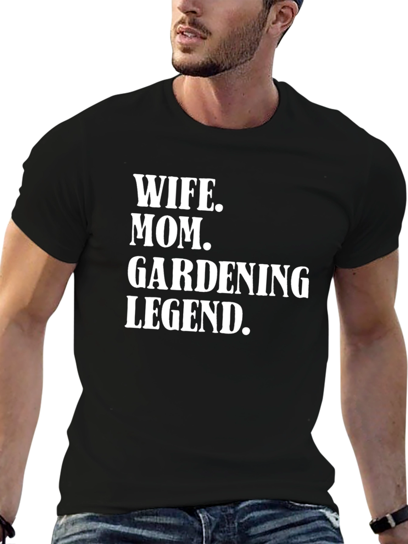 Wife Mom Gardening Legend Graphic Tee