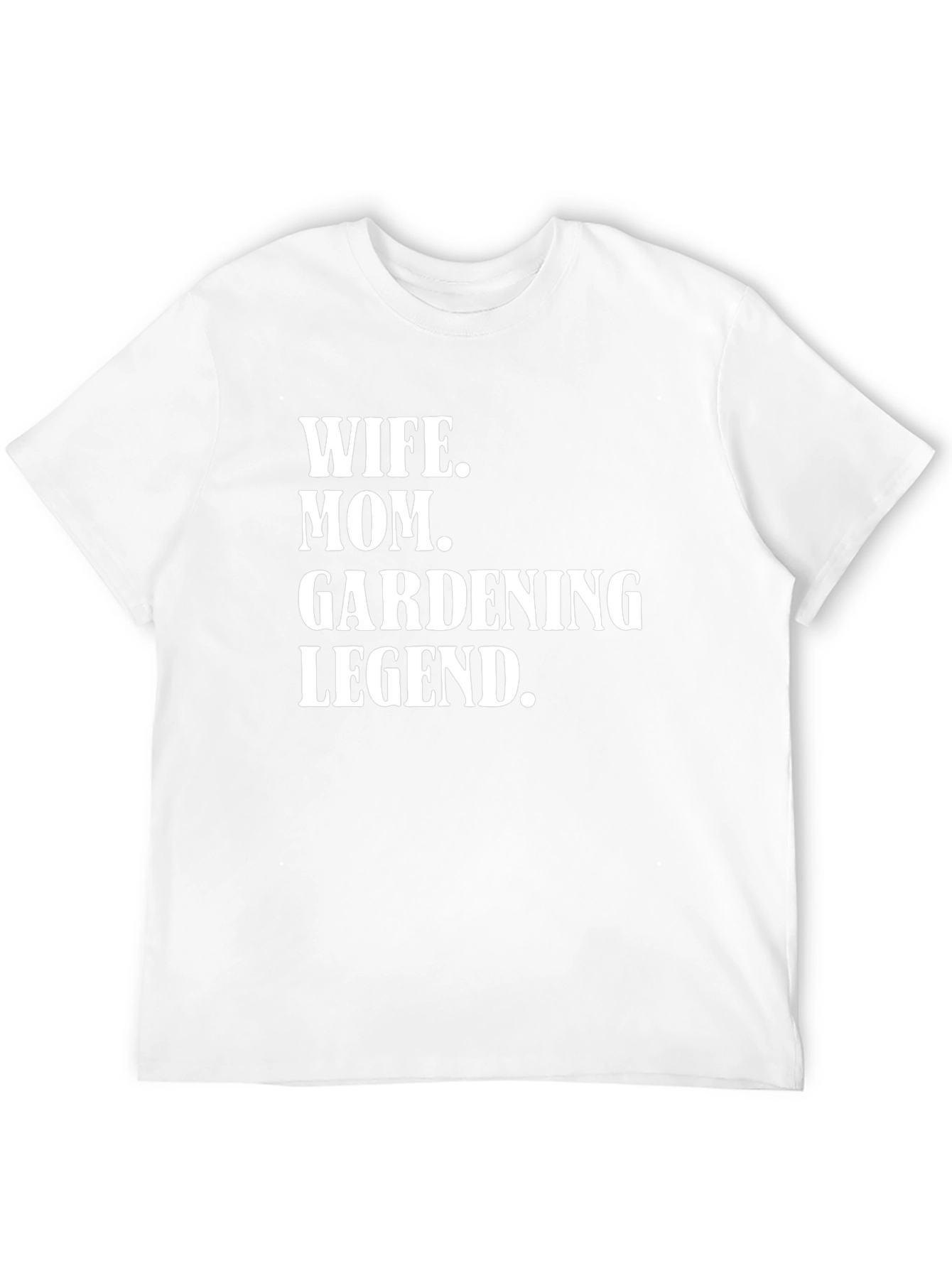Wife Mom Gardening Legend Graphic Tee