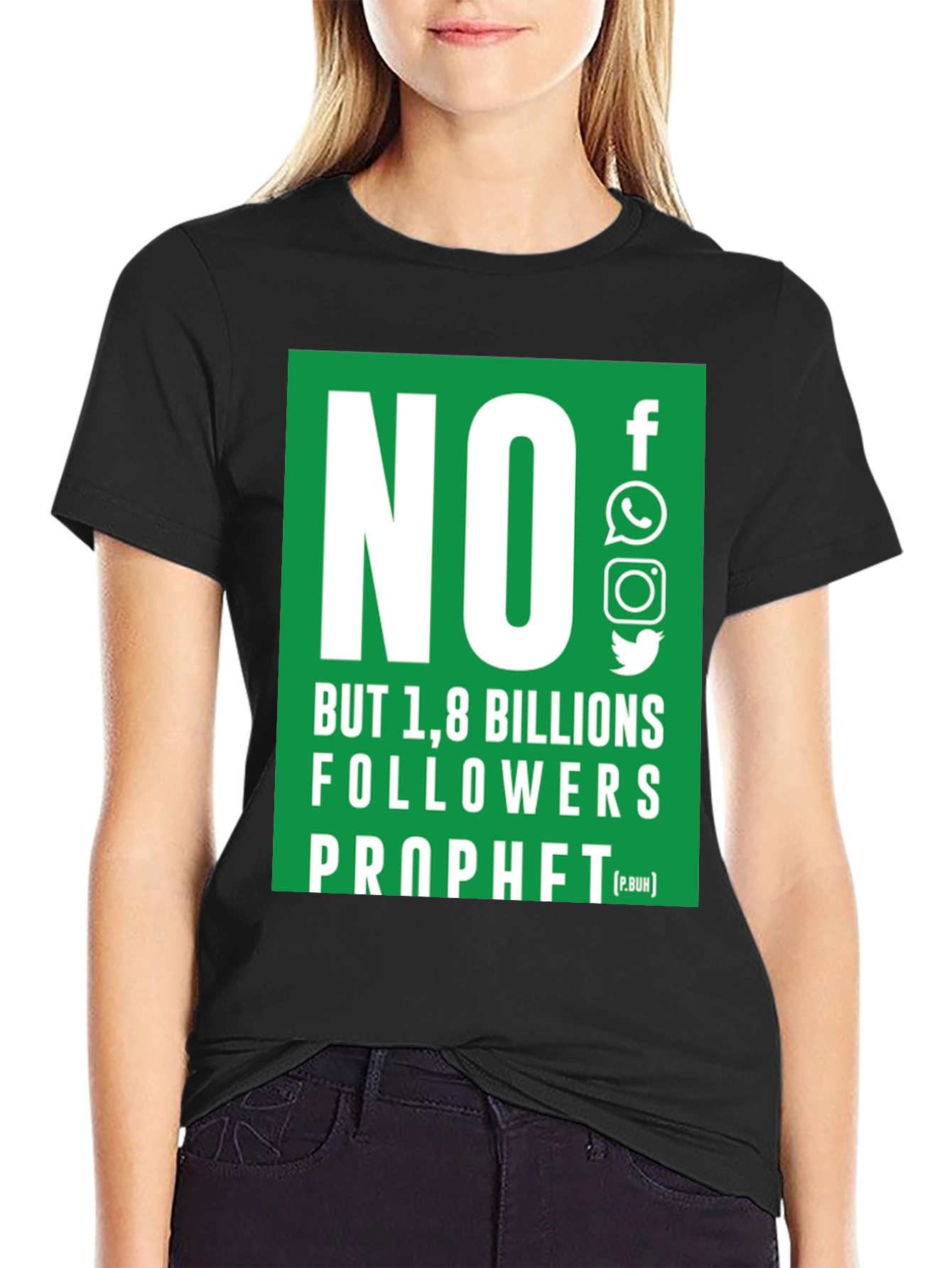 No Followers Prophet T-Shirt - Social Media Humor