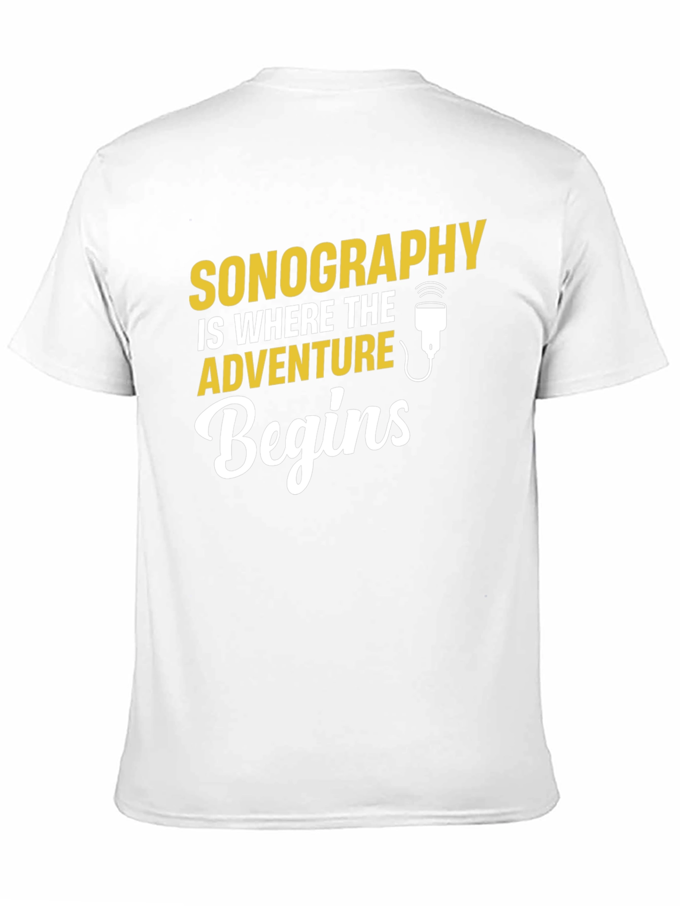Sonography Adventure T-Shirt - Medical Imaging Tee