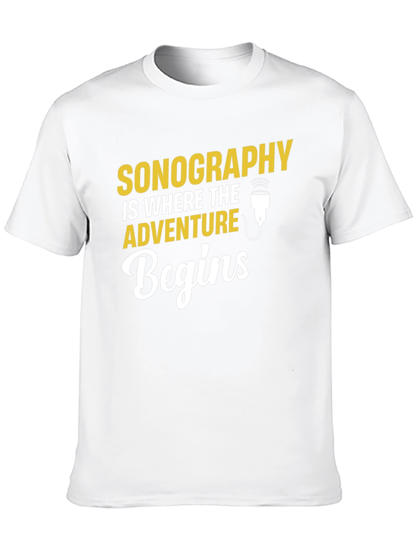 Sonography Adventure T-Shirt - Medical Imaging Tee