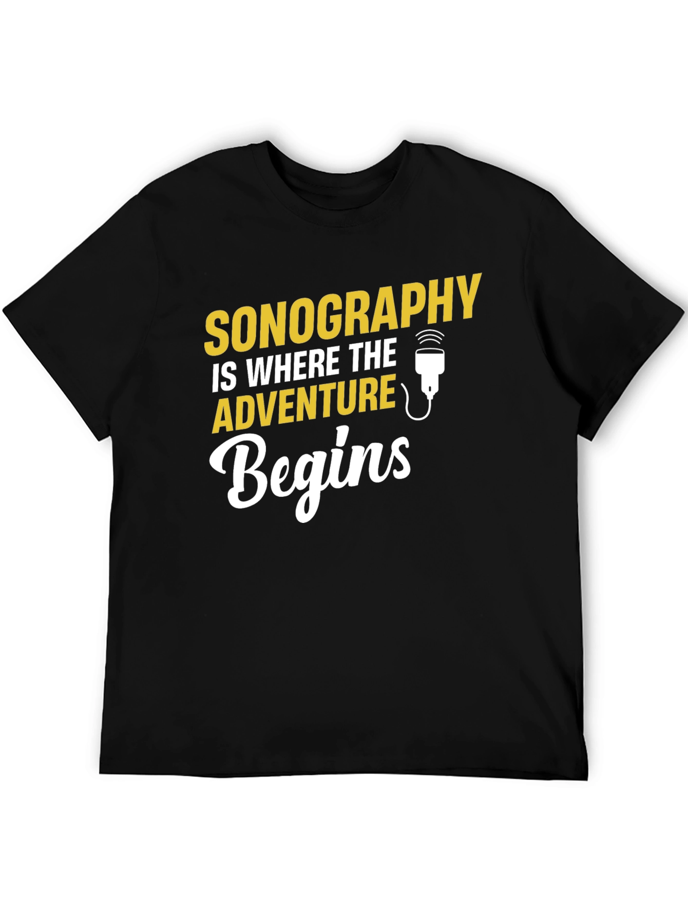 Sonography Adventure T-Shirt - Medical Imaging Tee