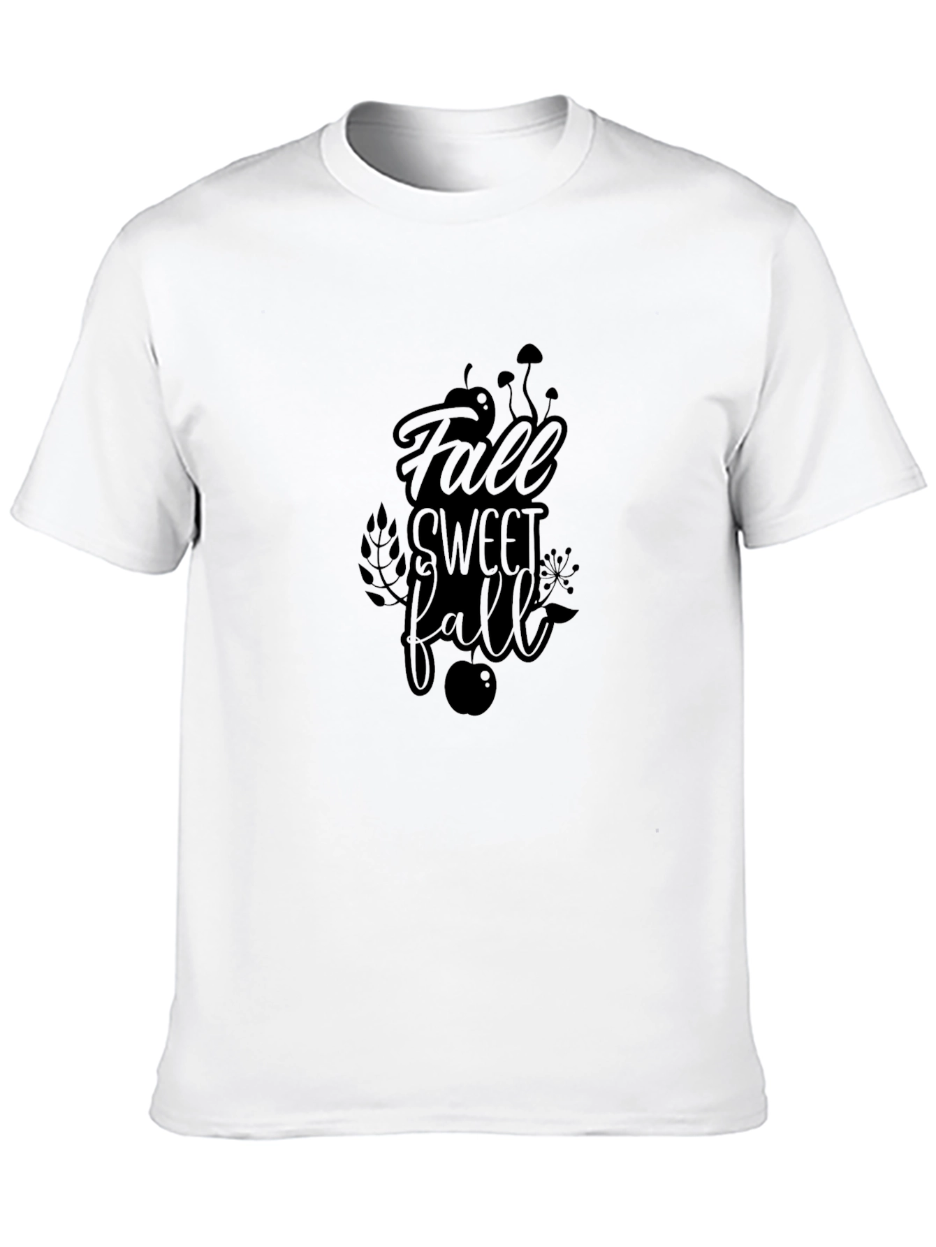Fall Sweet Fall Black Graphic Tee