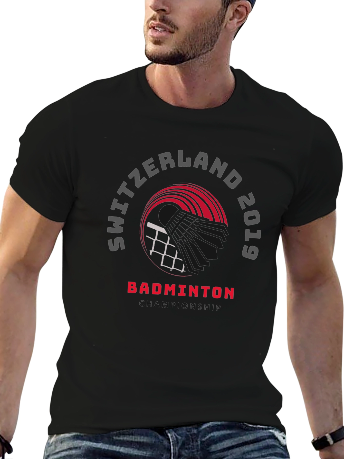 Switzerland Badminton 2019 T-Shirt
