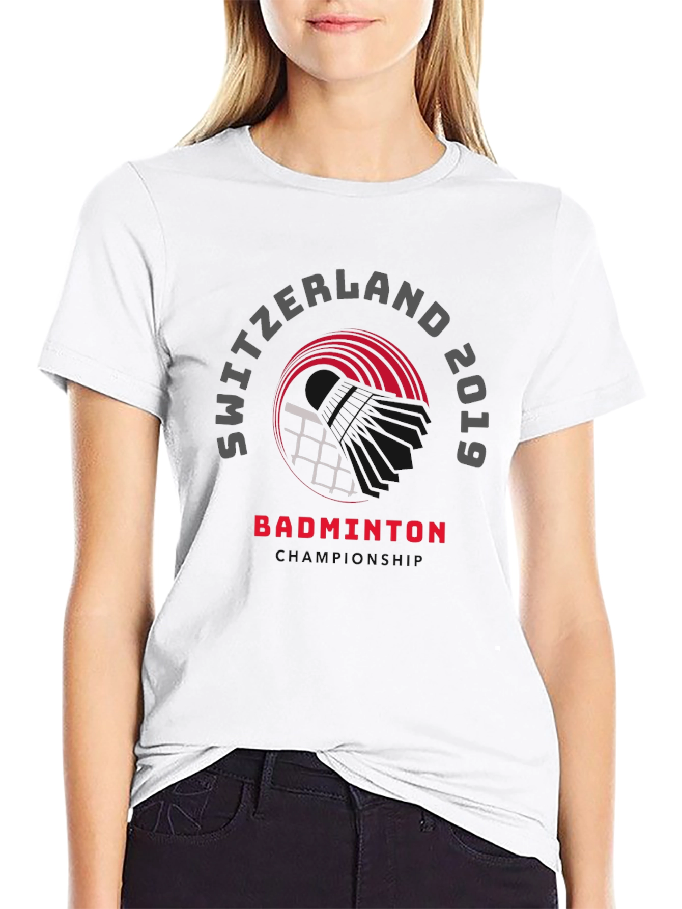 Switzerland Badminton 2019 T-Shirt