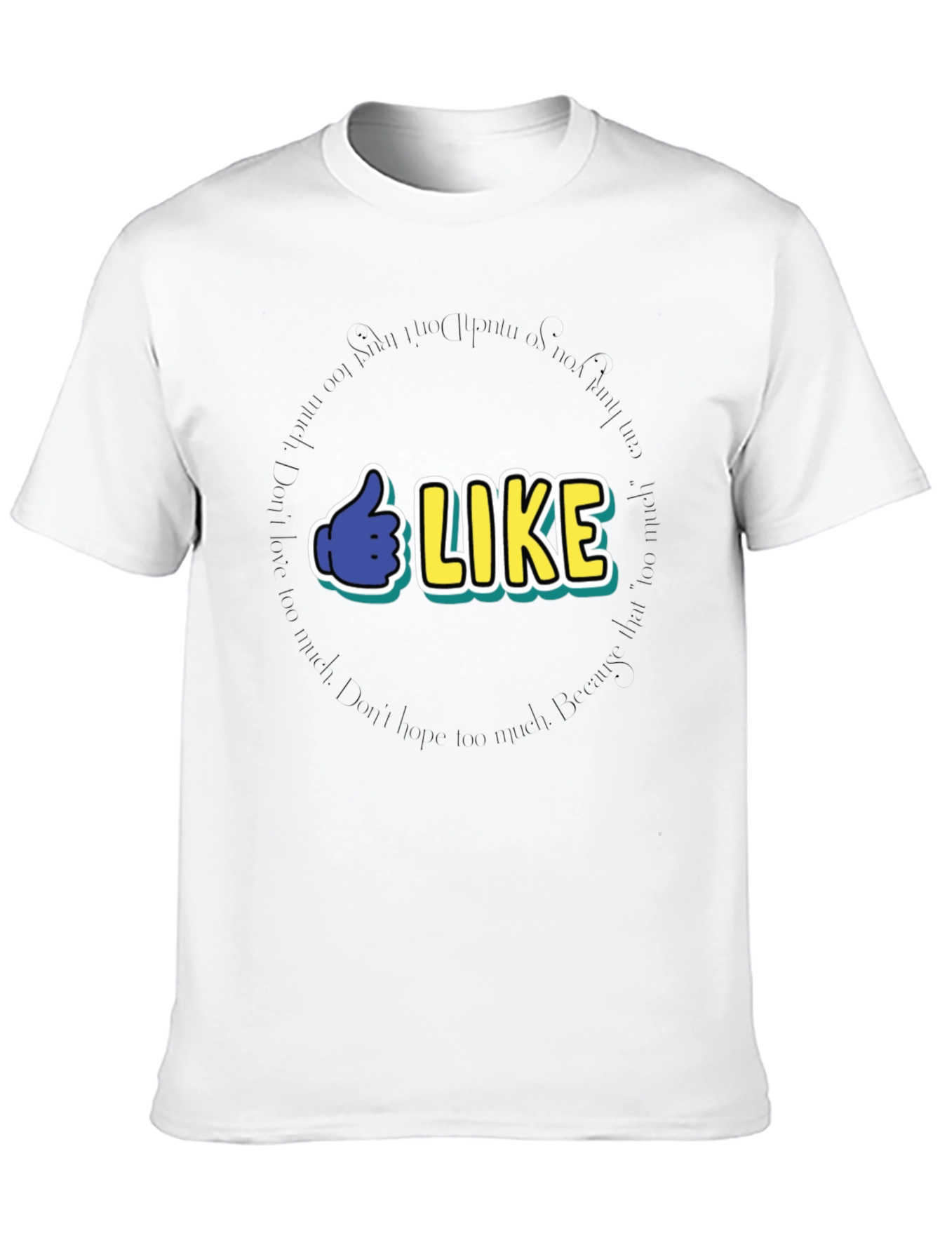 Funny Thumbs Up LIKE T-Shirt