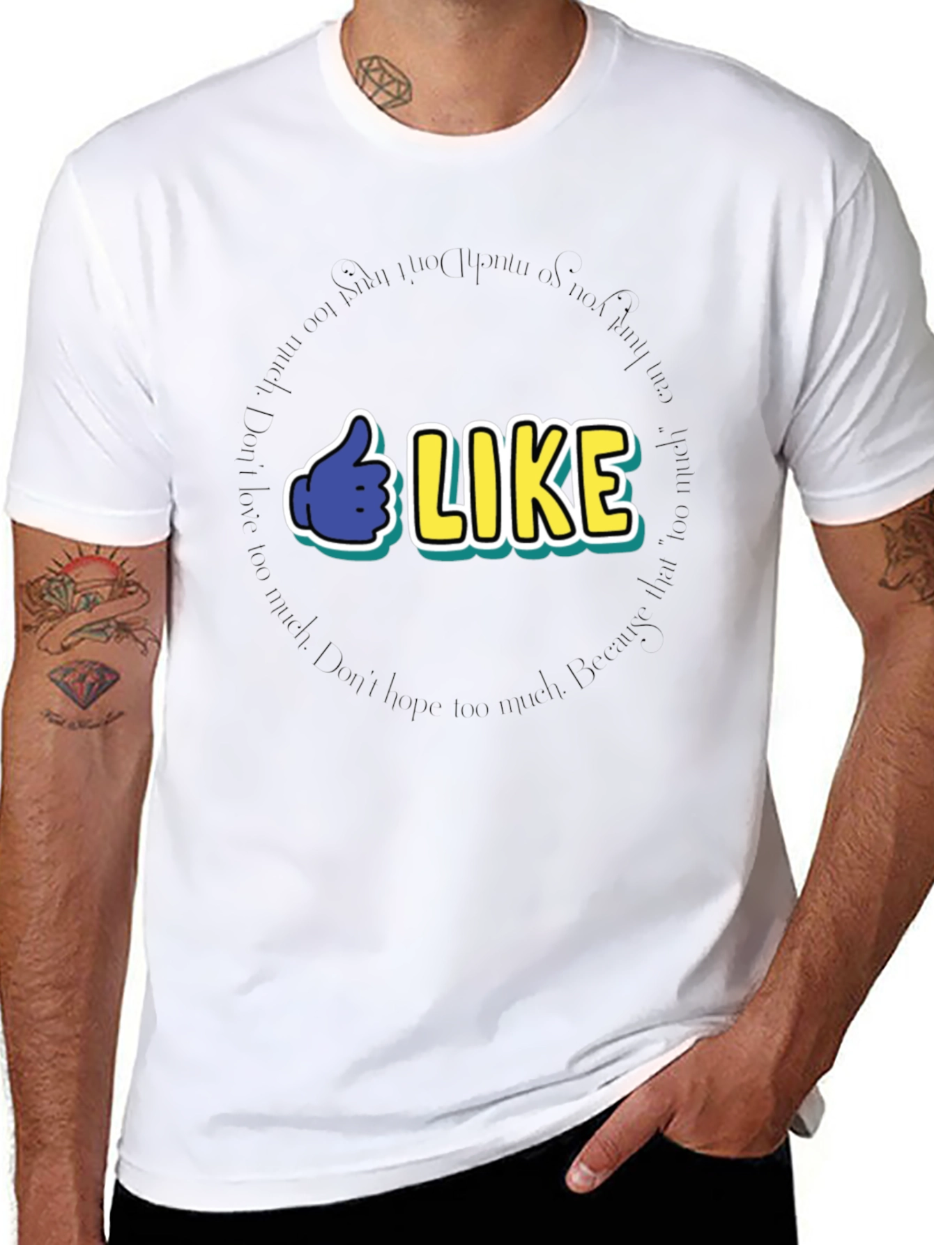 Funny Thumbs Up LIKE T-Shirt